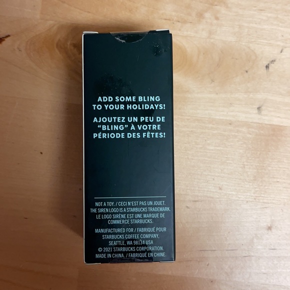 New with Tags Starbucks Cold Cup 2021 Ornament Keychain - Picture 3 of 5